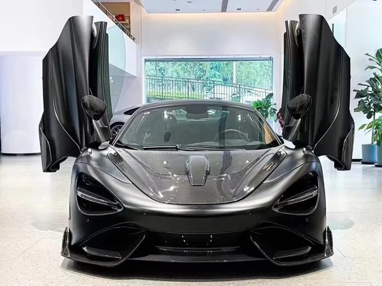 2017+ N Style Dry Carbon Fiber Front Hood for  720S Autoclaved Carbon Fiber Front Front Trunk Lid for  720S